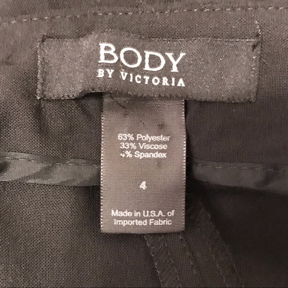 Body By Victoria Kate Fit Black Pants - Picture 6 of 8